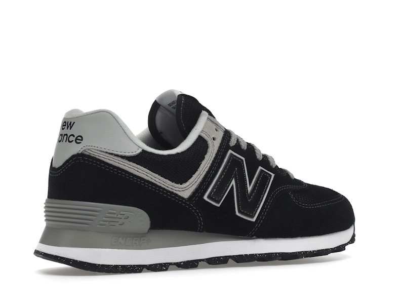 New Balance 574 Black White