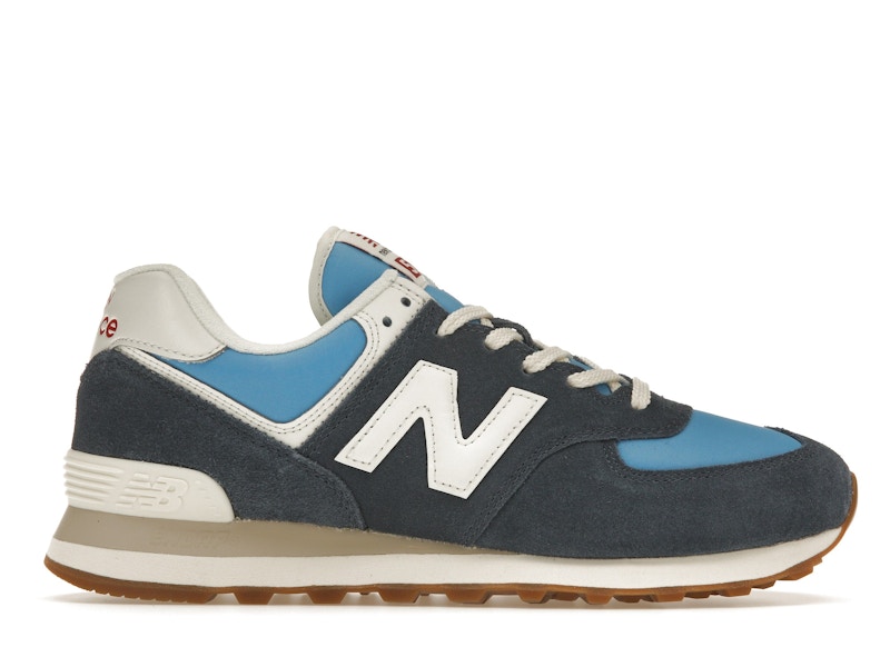 New Balance 574 Blue White Gum Trainers U574RA2 GB