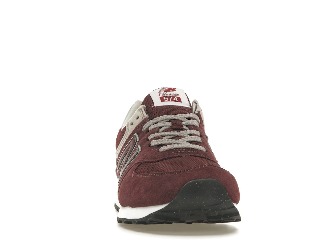 New Balance 574 Burgundy White