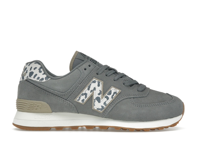 【NEW BALANCE】574 Trainers スニーカー レオパード GRAY NEW BALANCE】574 Trainers スニーカー レオパード GRAY (New