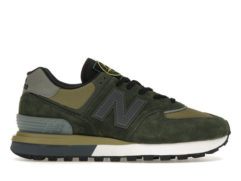 New Balance 574 Legacy Stone Island Dark Green Men's - U574LGIL - US