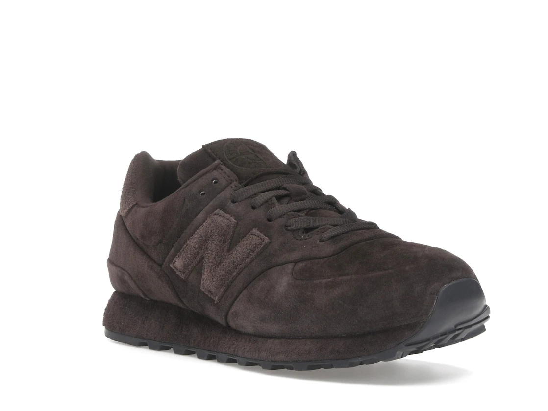 New Balance 574 Legacy Stone Island Ghost Dark Brown