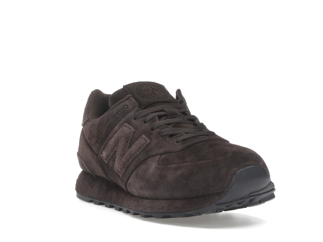 New Balance 574 Legacy Stone Island Ghost Dark Brown