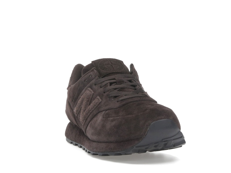 New Balance 574 Legacy Stone Island Ghost Dark Brown
