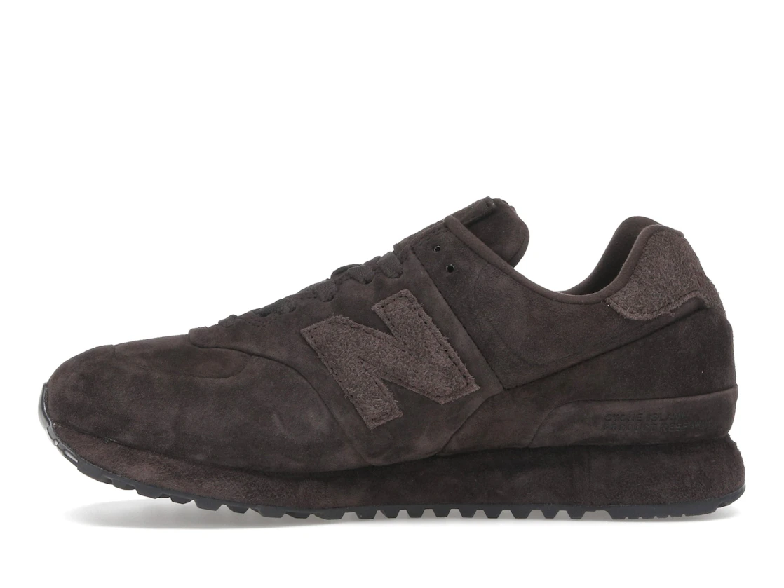 New Balance 574 Legacy Stone Island Ghost Dark Brown
