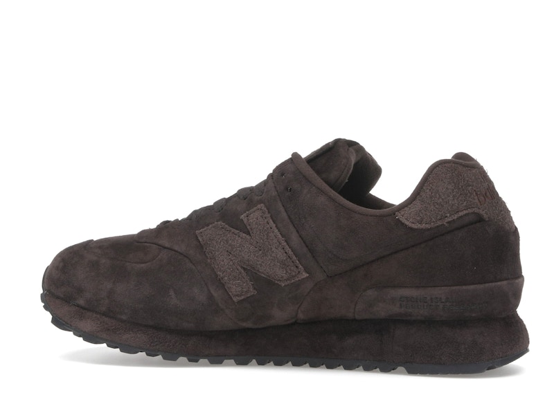 New Balance 574 Legacy Stone Island Ghost Dark Brown