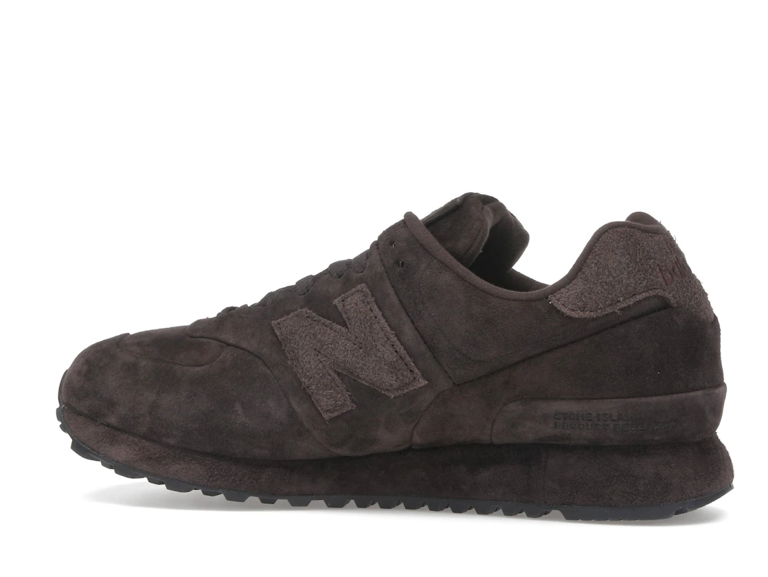 New Balance 574 Legacy Stone Island Ghost Dark Brown
