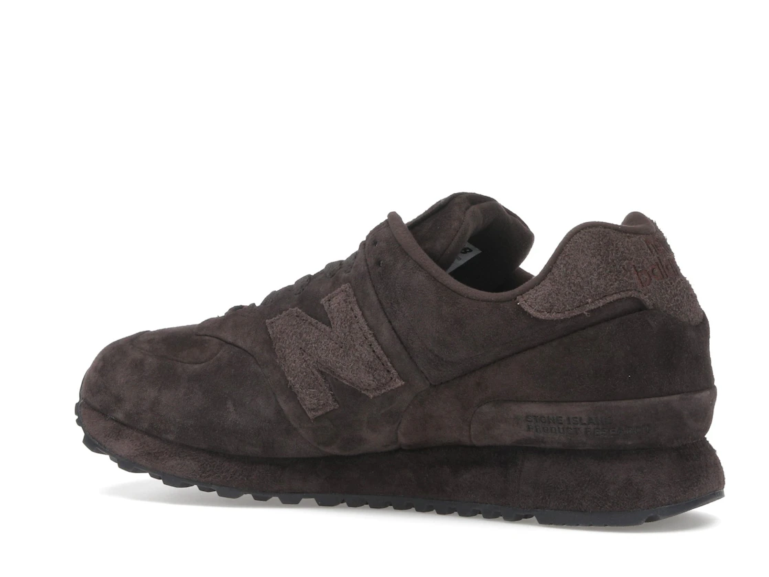 New Balance 574 Legacy Stone Island Ghost Dark Brown