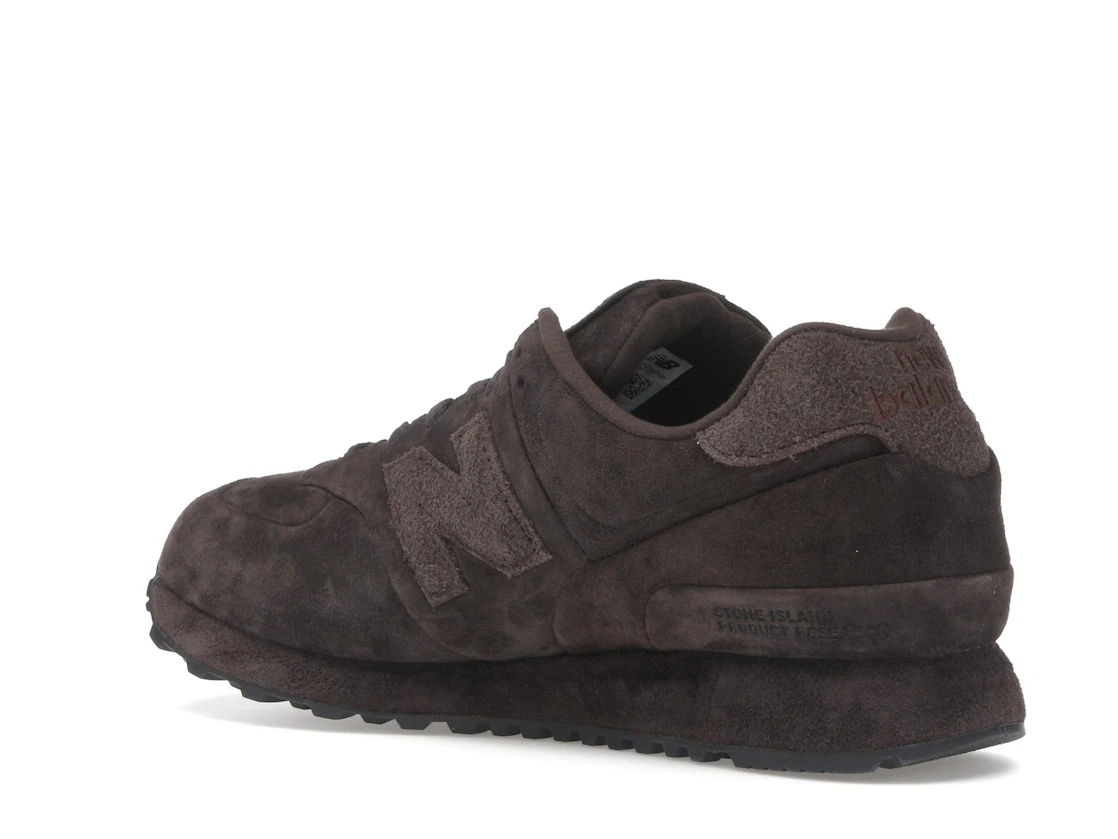 New Balance 574 Legacy Stone Island Ghost Dark Brown
