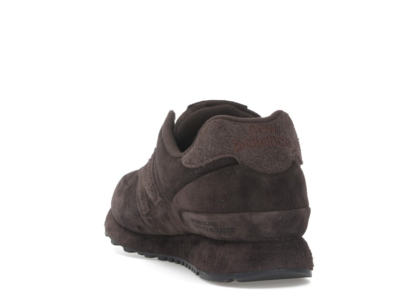 New Balance 574 Legacy Stone Island Ghost Dark Brown