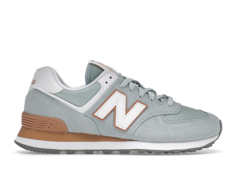 New Balance 574 Mint Orange Women s WL574ESE US