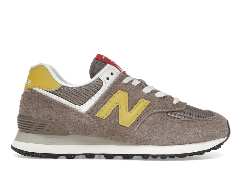 チバモ New Balance 574 Mushroom Ginger Lemon Men's - U574BYW - US