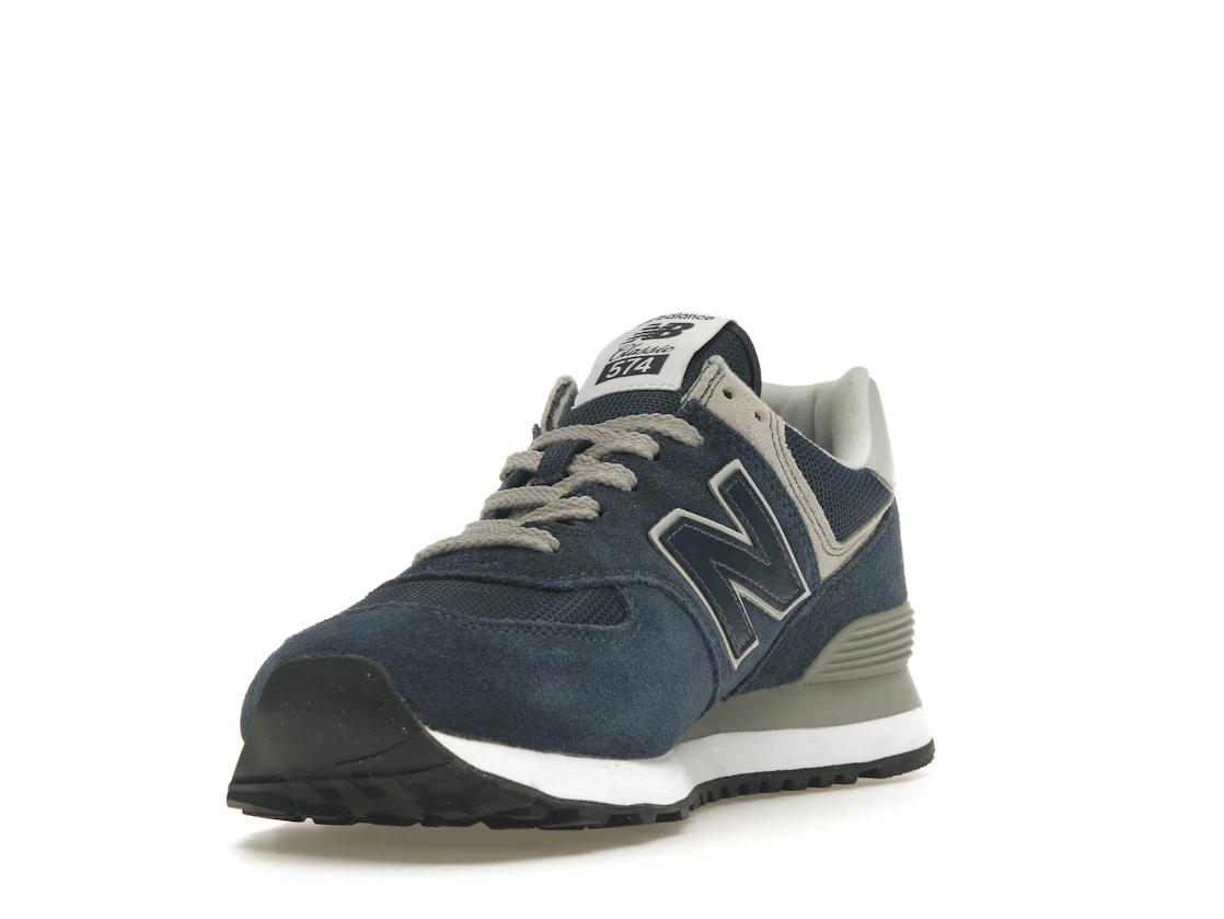 New Balance 574 Navy White
