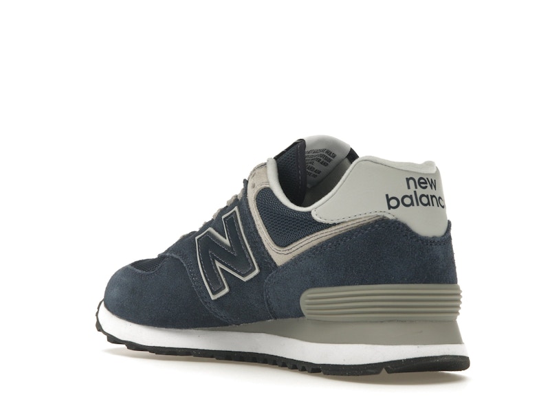 New Balance 574 Navy White