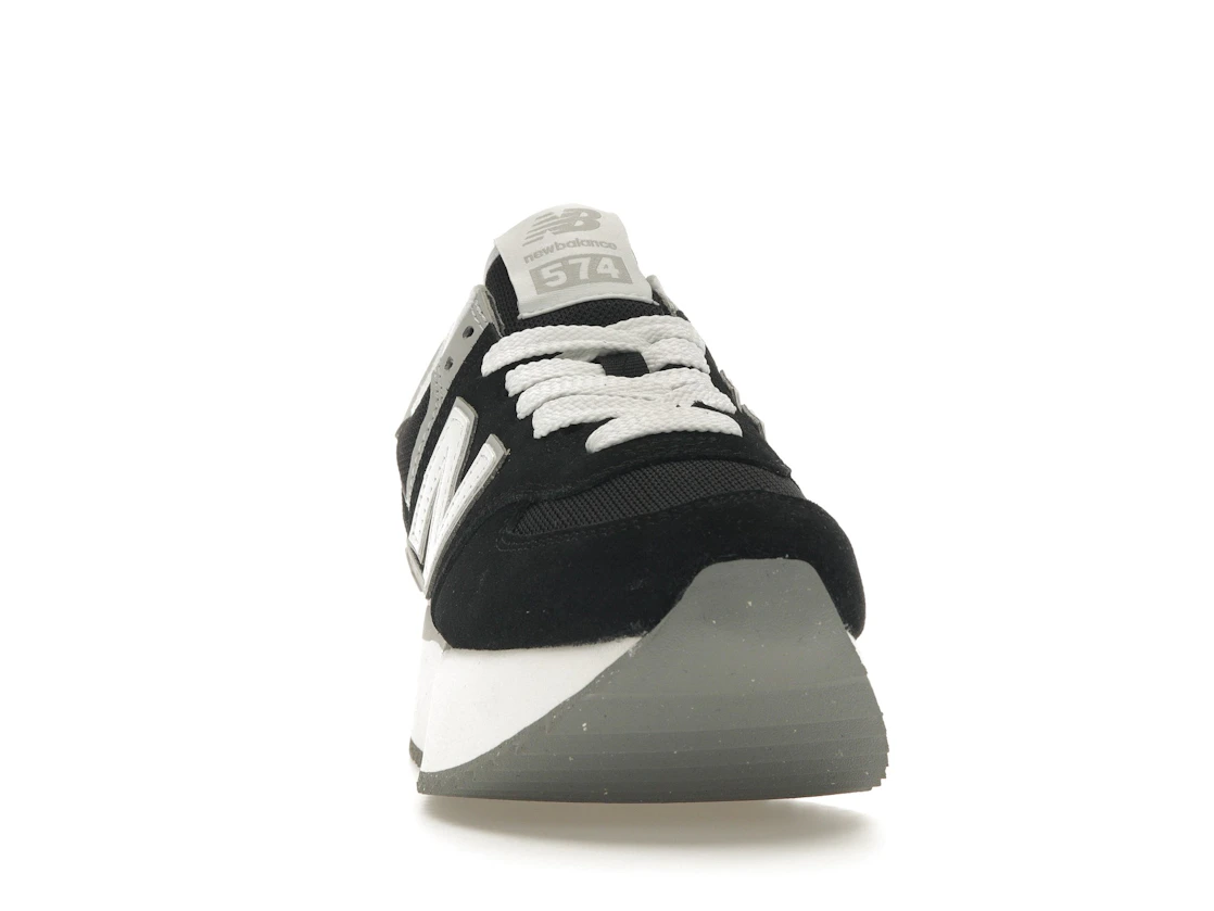 New Balance 574 Plus Black Grey (Women's)