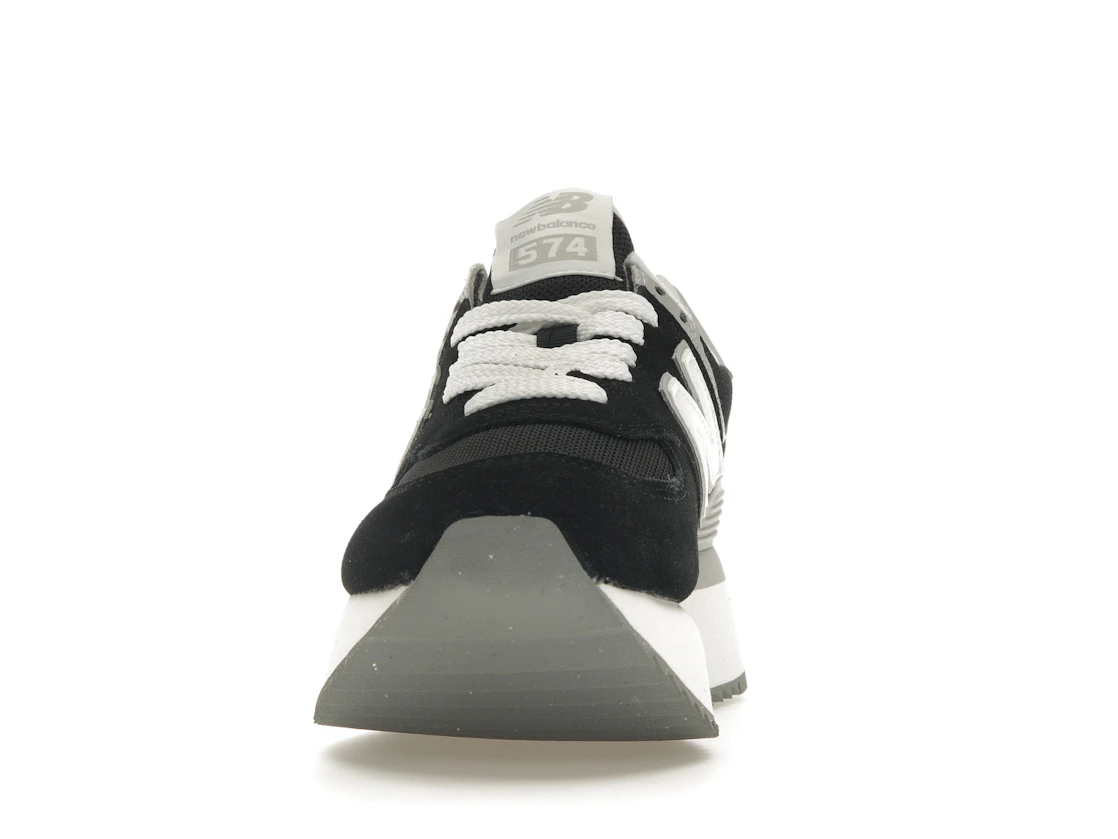 New Balance 574 Plus Black Grey (Women's)