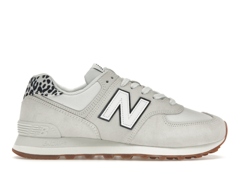 New balance 574 black leopard sales