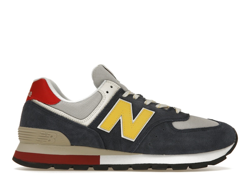 New balance store 574 blue yellow