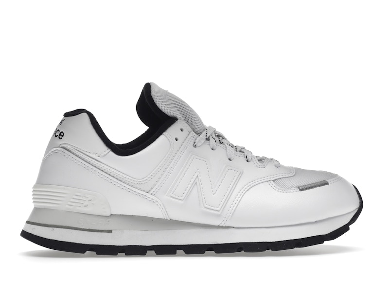New Balance 574 Rugged White - 360° view 36