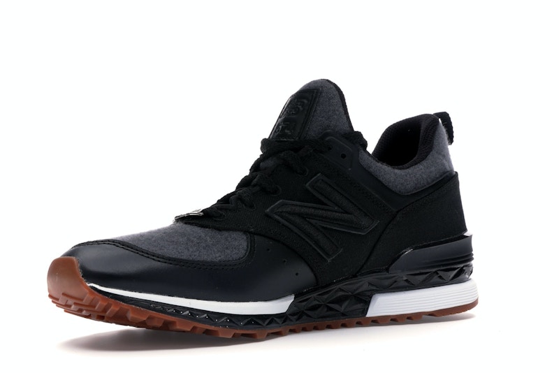 New balance 574 sport new era black grey clearance