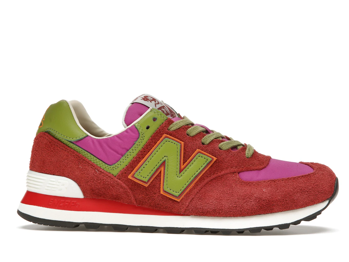 New Balance 574 Stray Rats Red