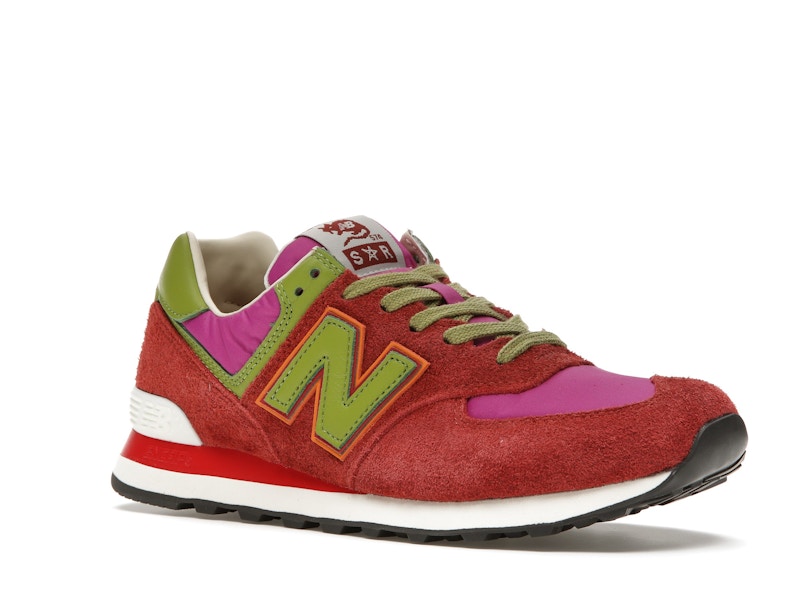New Balance 574 Stray Rats Red