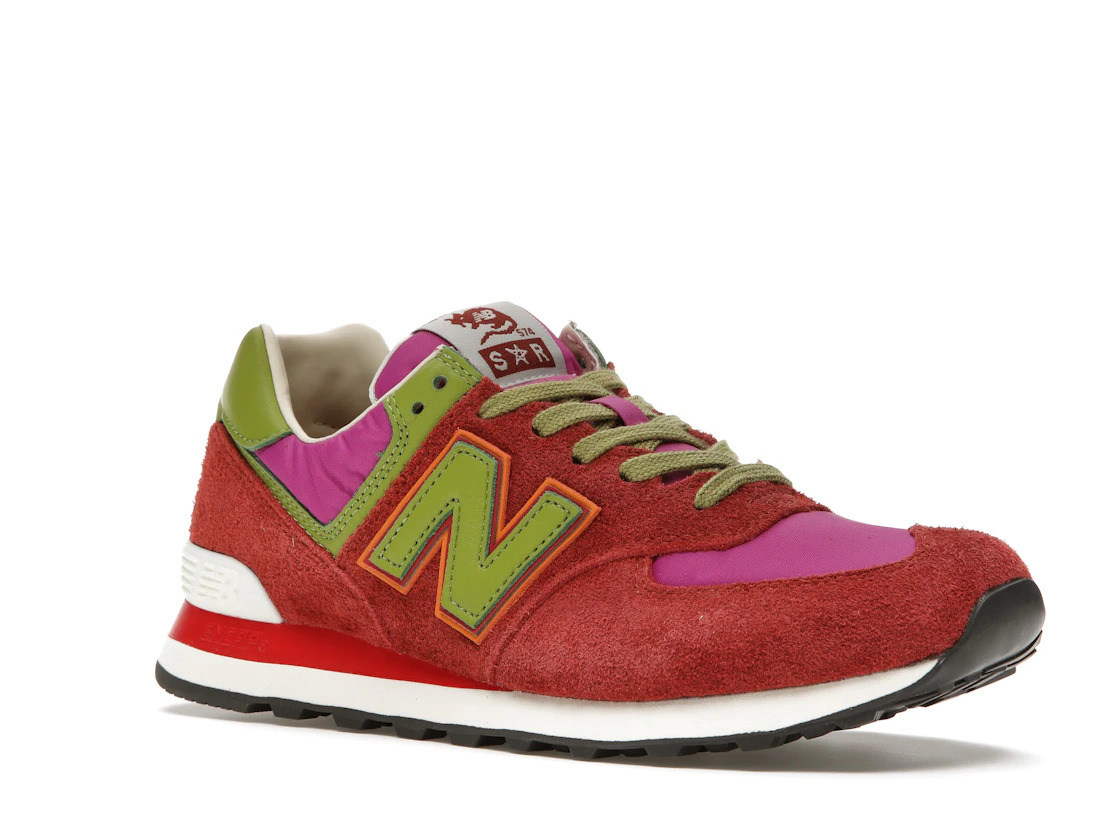 New Balance 574 Stray Rats Red