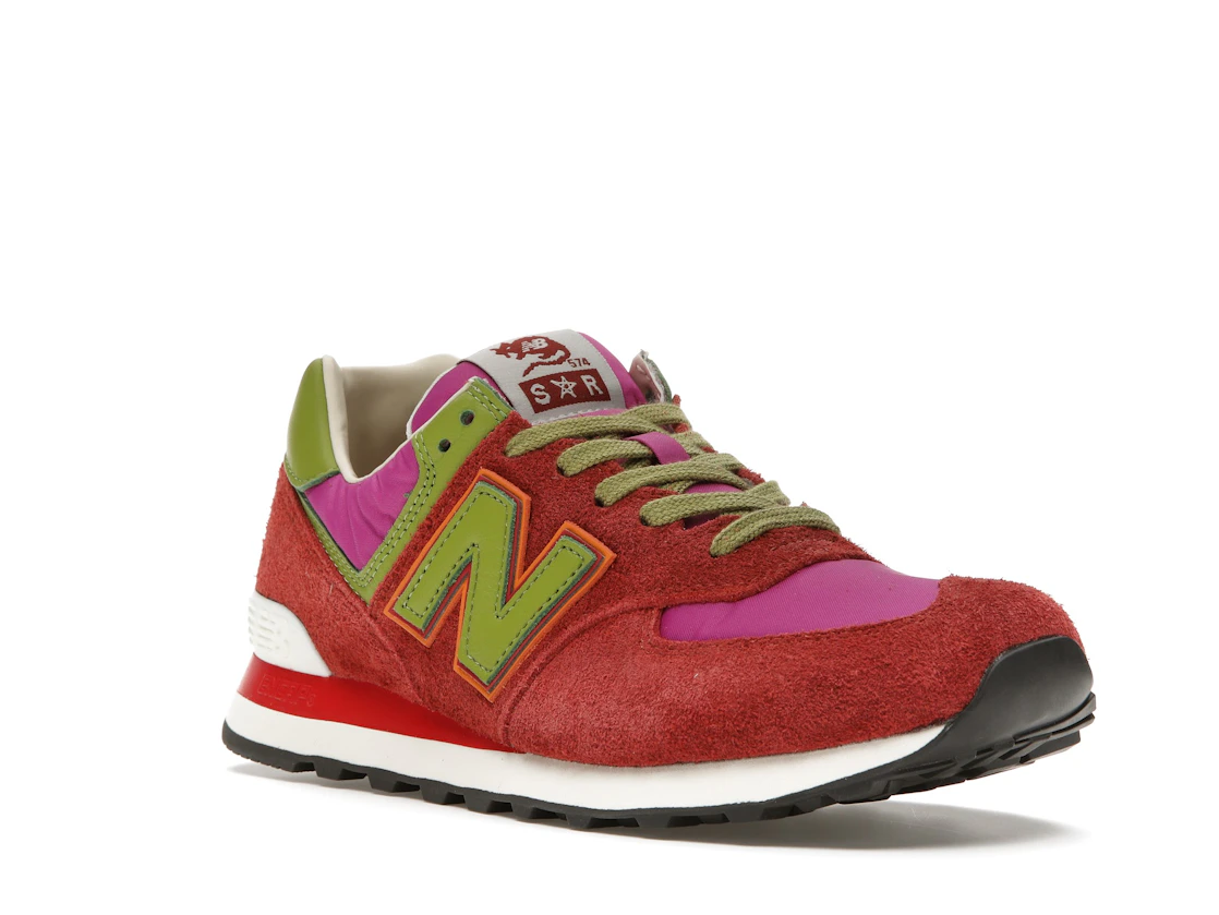 New Balance 574 Stray Rats Red