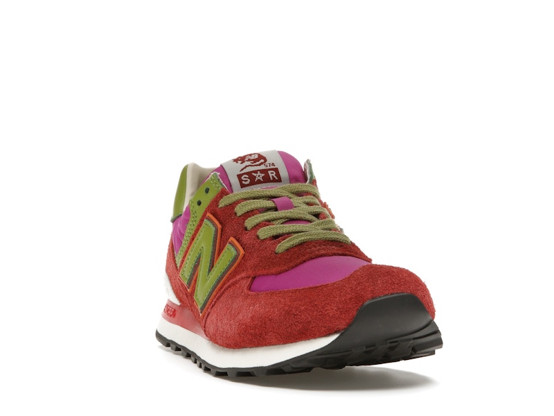 New Balance 574 Stray Rats Red