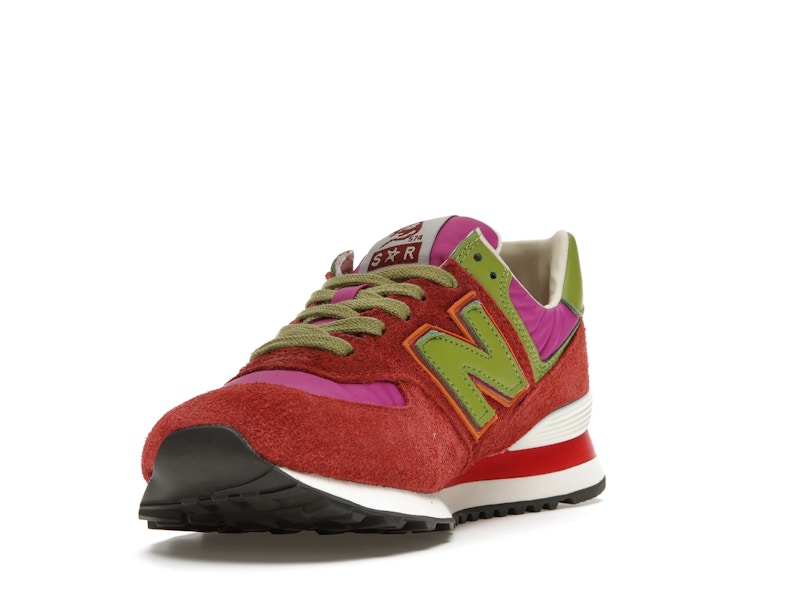 New Balance 574 Stray Rats Red