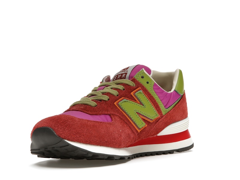 New Balance 574 Stray Rats Red