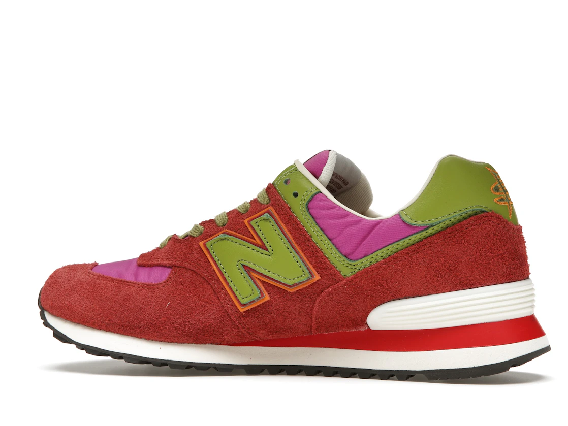 New Balance 574 Stray Rats Red