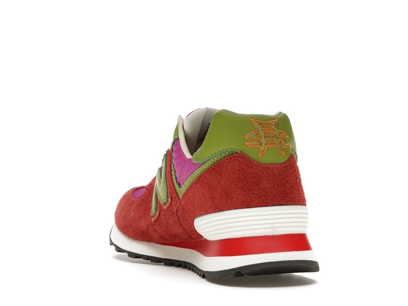 New Balance 574 Stray Rats Red