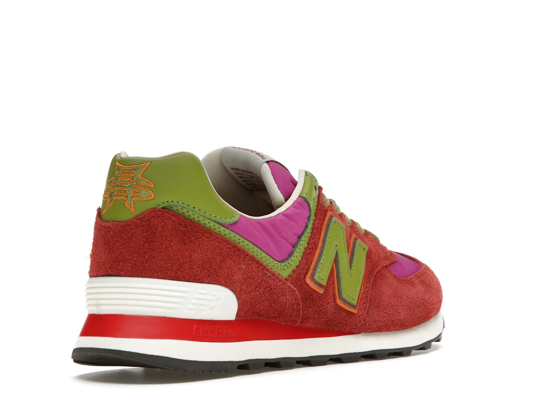 New Balance 574 Stray Rats Red