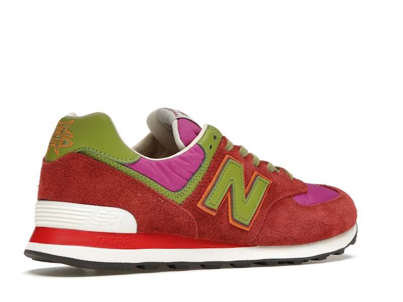 New Balance 574 Stray Rats Red