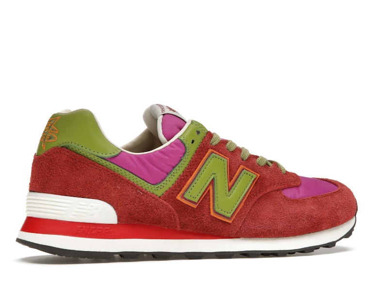New Balance 574 Stray Rats Red