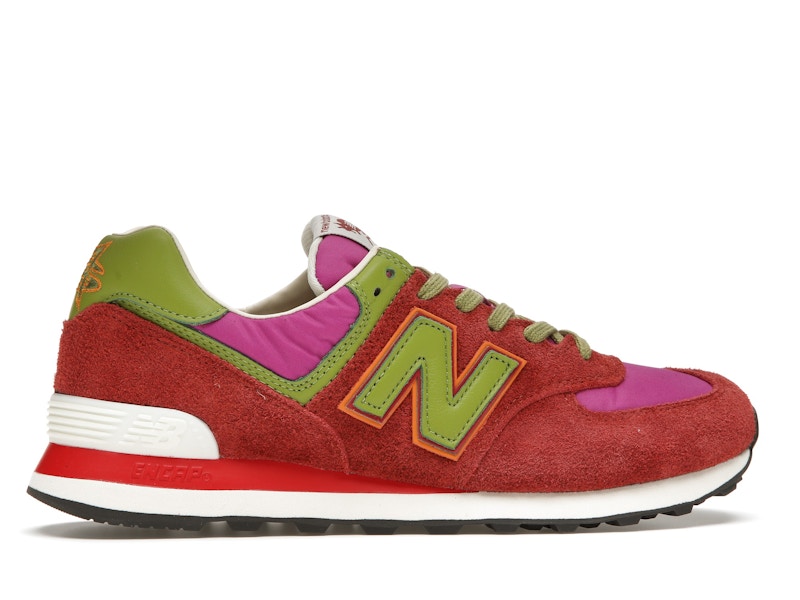 New Balance 574 Stray Rats Red