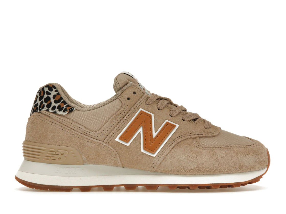 New Balance 574 Tobacco Leopard Print (Women's)