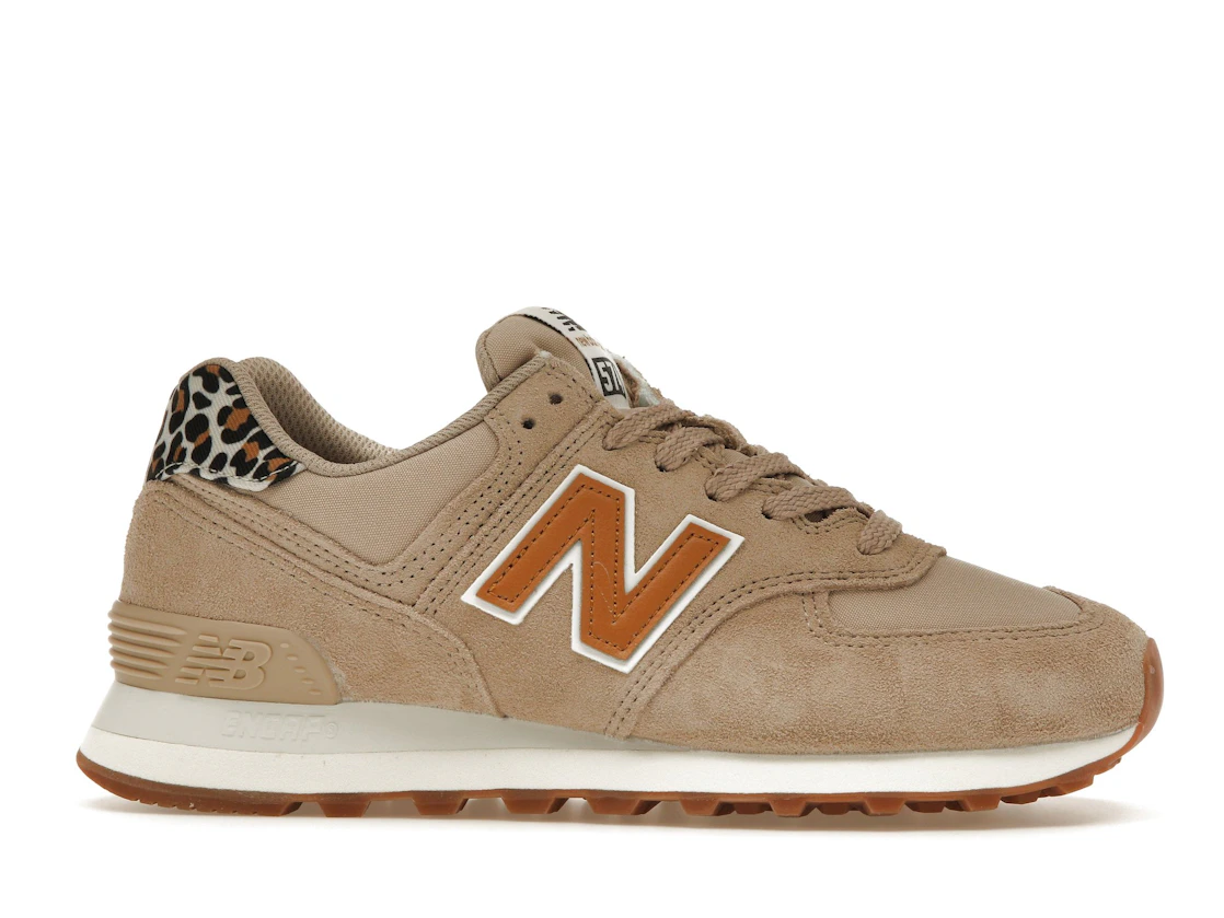 New Balance 574 Tobacco Leopard Print (Women's)