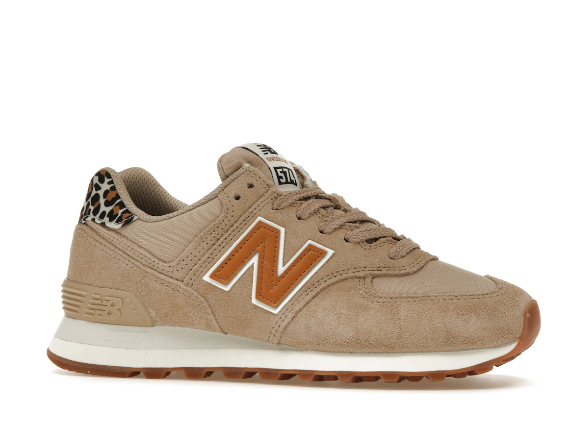 New Balance 574 Tobacco Leopard Print (Women's)