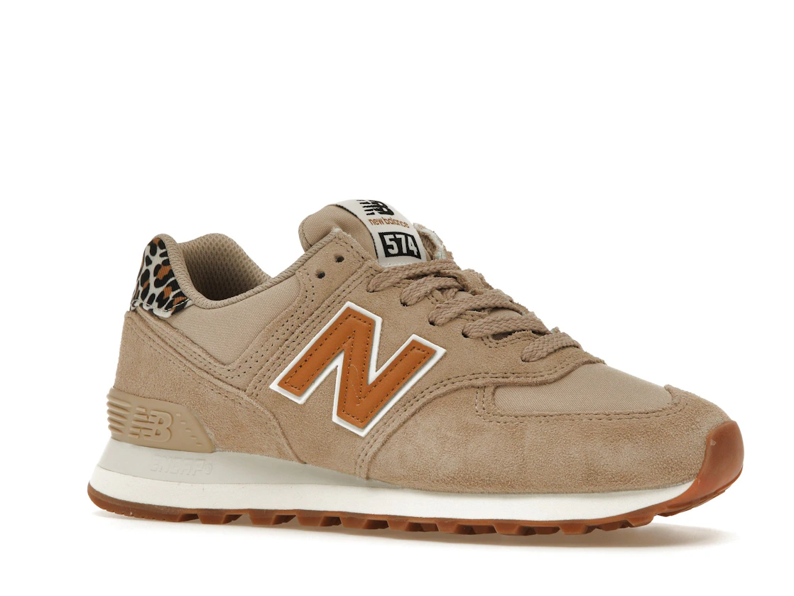 New Balance 574 Tobacco Leopard Print (Women's)