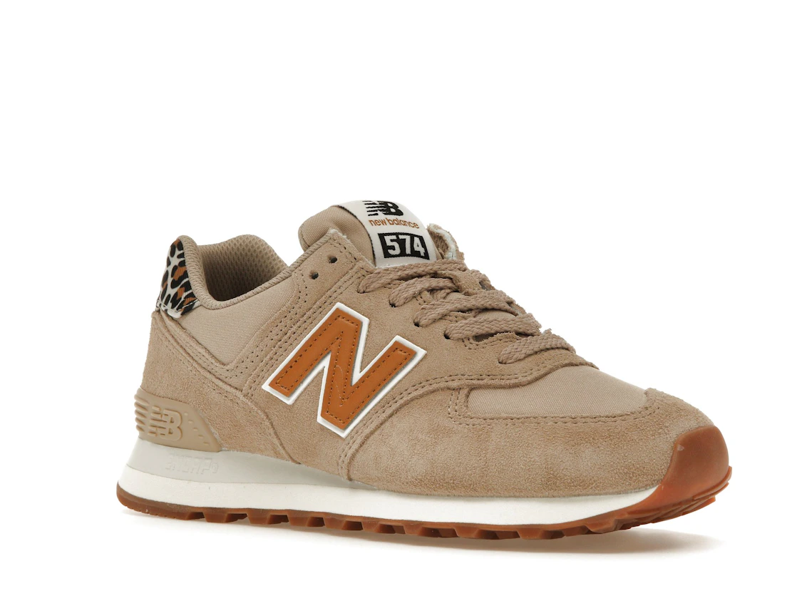 New Balance 574 Tobacco Leopard Print (Women's)