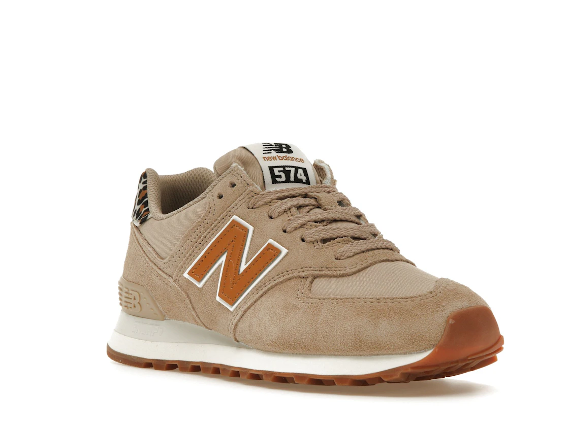 New Balance 574 Tobacco Leopard Print (Women's)