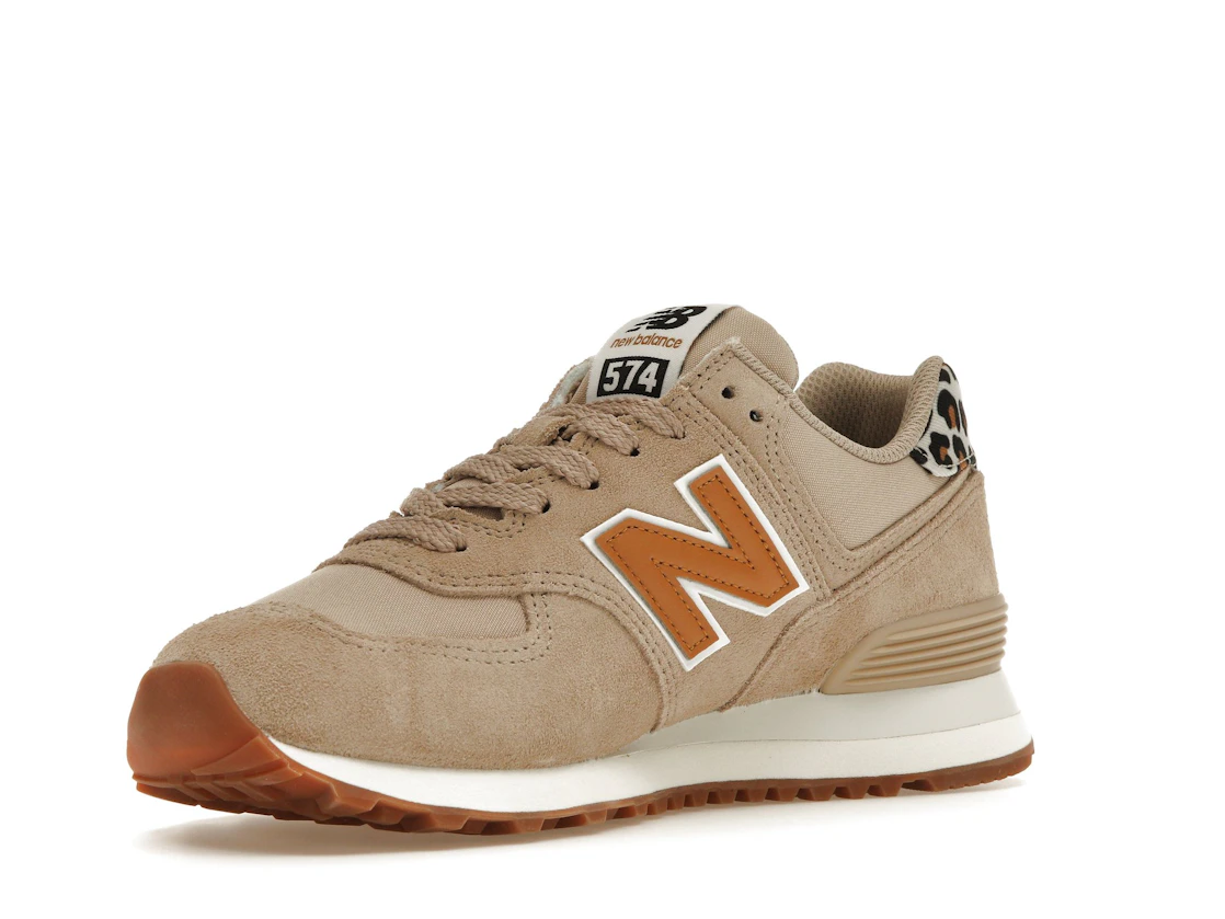 New Balance 574 Tobacco Leopard Print (Women's)