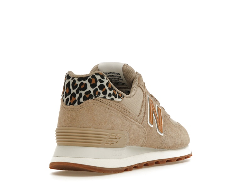 New Balance 574 Tobacco Leopard Print (Women's)