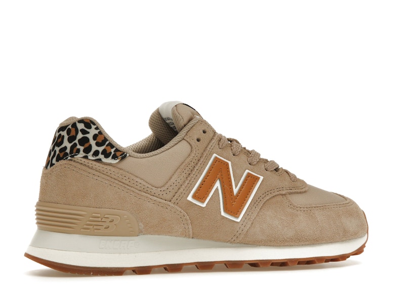 New Balance 574 Tobacco Leopard Print (Women's)
