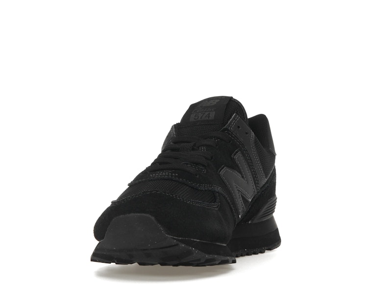 New Balance 574 Triple Black