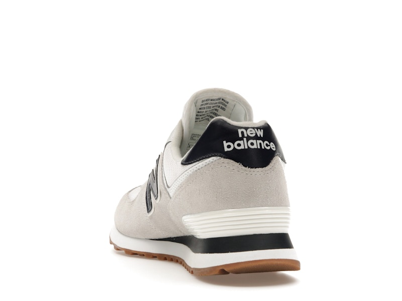 New Balance 574 White Navy Gum