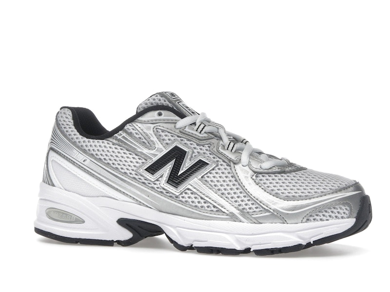 New Balance 740 White Silver Metallic Navy