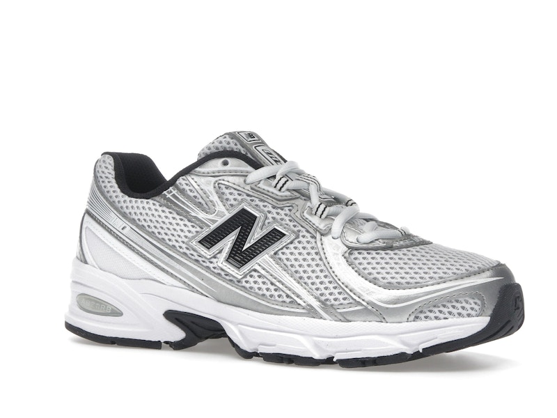 New Balance 740 White Silver Metallic Navy